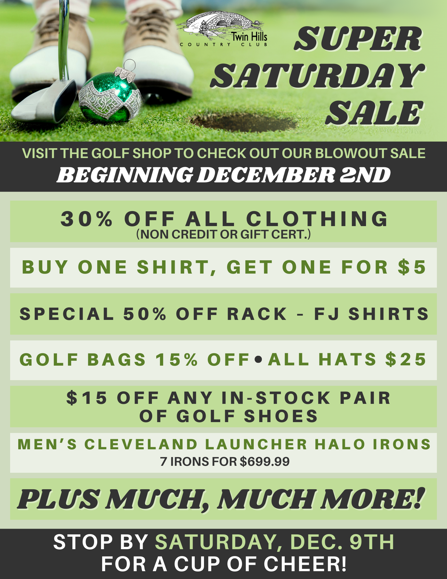Holiday Sales Event